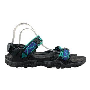 Nike VTG 90's Men's 12 ACG Deschutz+ Blue Green Buckle Outdoor Water Sandals